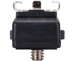 Адаптер типа холодный башмак с болтом 1/4-20 для установки в штатив