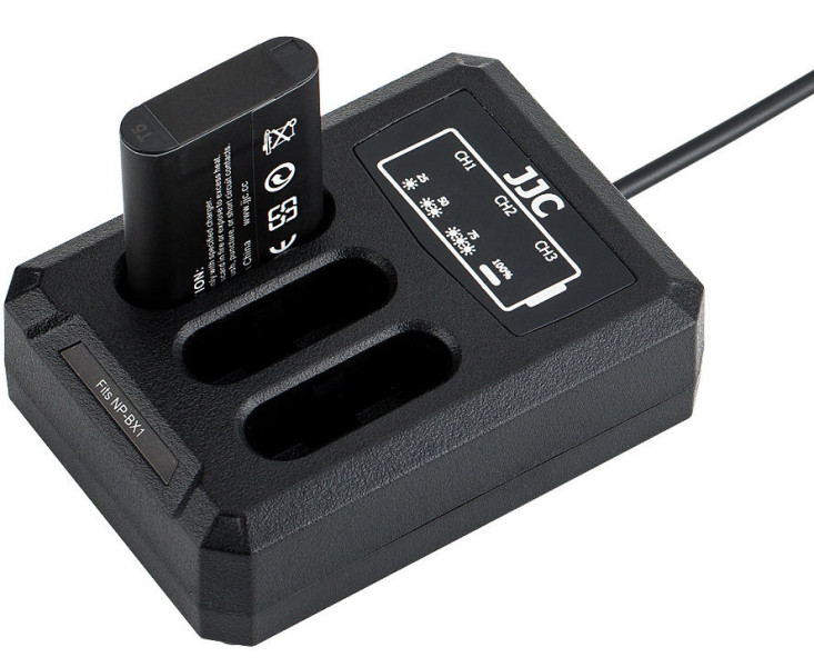 тройная зарядка для Sony NP-BX1