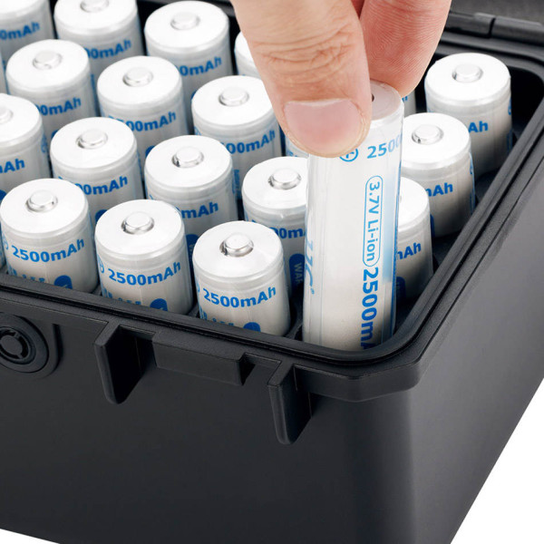 JJC RBC-28X18650 Защитный бокс на двадцать восемь 18650 аккумуляторов