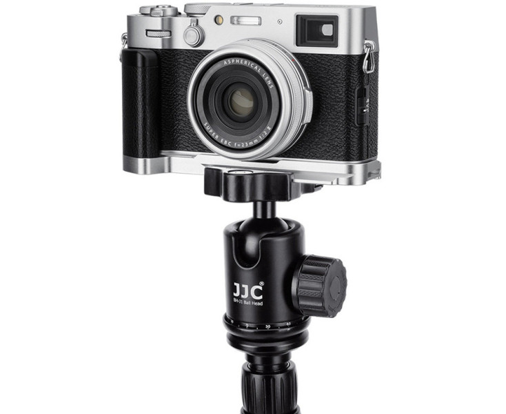 серебристая рукоятка для Fujifilm X100F улучшает ухват