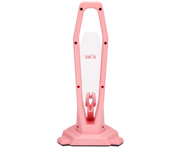 настольная подставка для наушников с банджи розовая