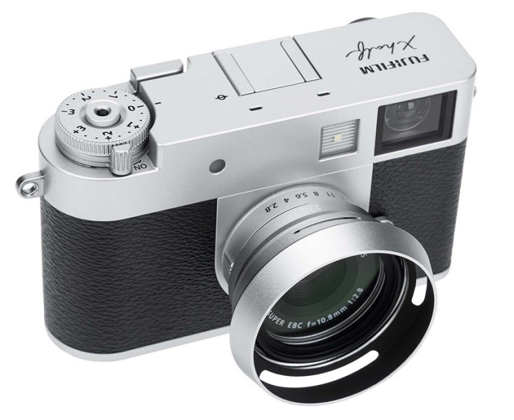 круглая бленда для Fujifilm X Half серебристый цвет