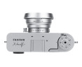 круглая бленда с адаптером светофильтров для Fujifilm X Half серебристый цвет