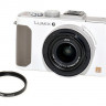 Адаптер для установки фильтров Panasonic DMC-LX7 / Leica D-LUX6 на 37 мм (чёрный)
