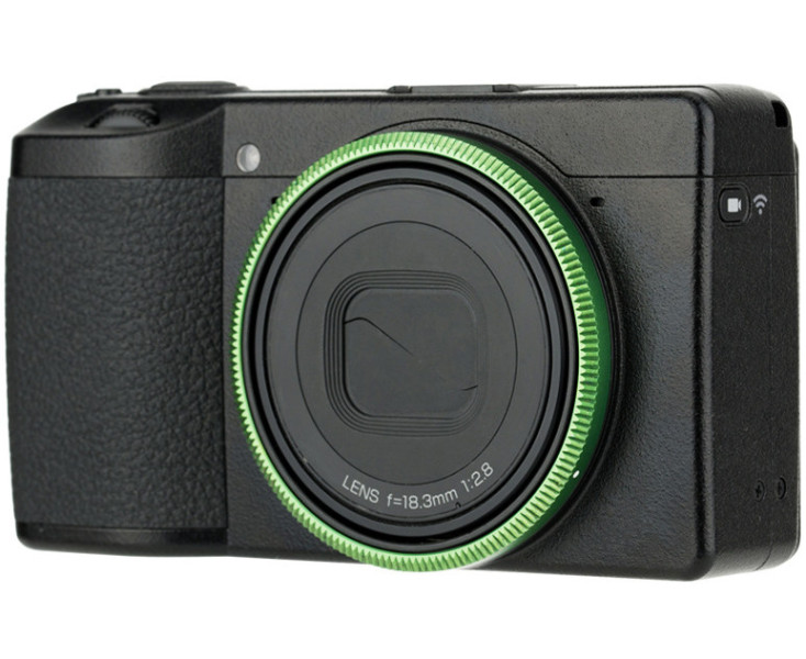 декоративное кольцо для Ricoh GR III зелёное