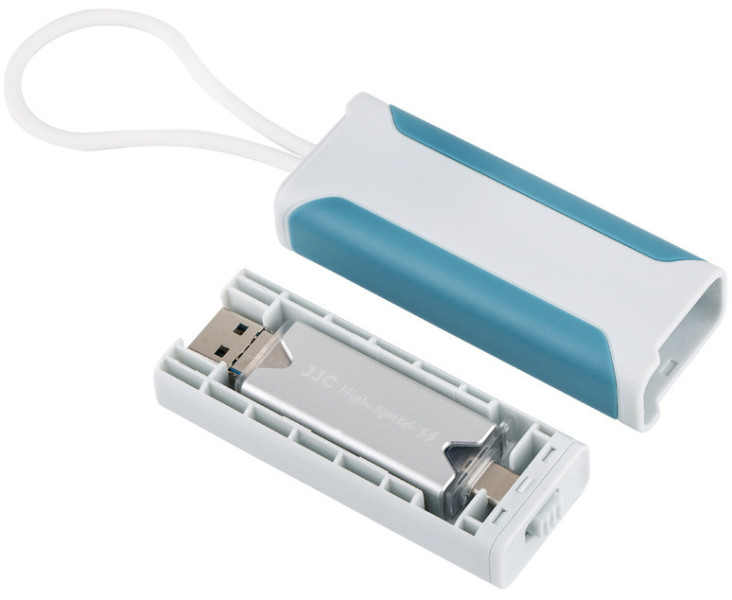 система хранения карт памяти TF и SD, бело-синий