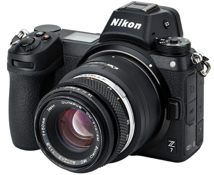 адаптер переходник Olympus OM на Z Nikon