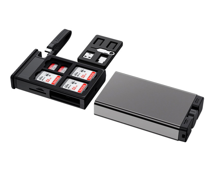 дорожная станция для фотографа серый цвет