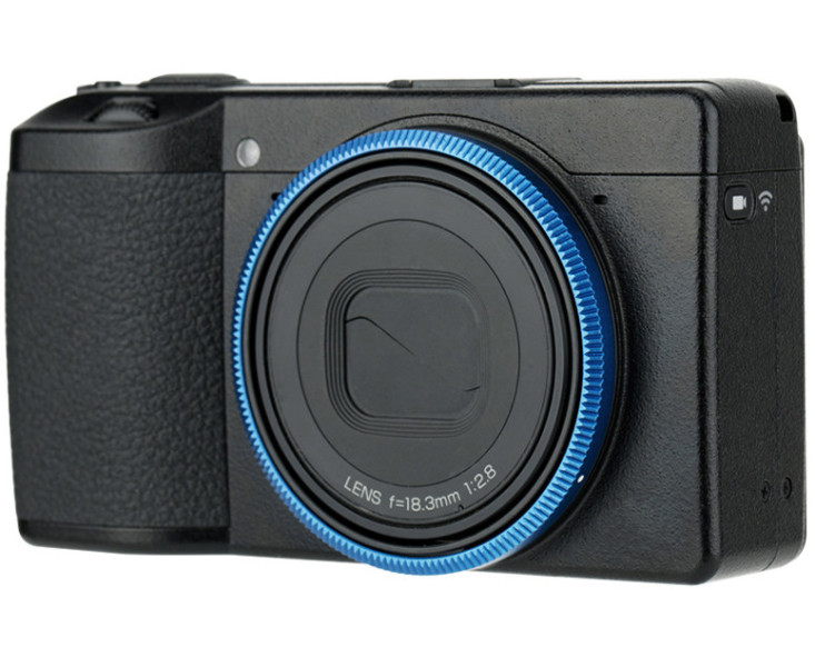 декоративное кольцо для Ricoh GR III синее