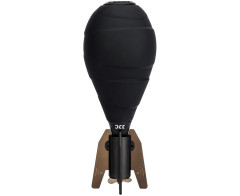 Профессиональная груша для чистки матрицы со сменным фильтром и мягким силиконовым наконечником (черная)