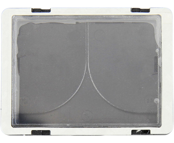 серебристая бленда монитора 2.5 дюйма