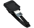 Kiwifotos KMP-SL1 BLACK Кроссбоди сумка для смартфона, документов, кошелька и пауэрбанка, чёрный цвет