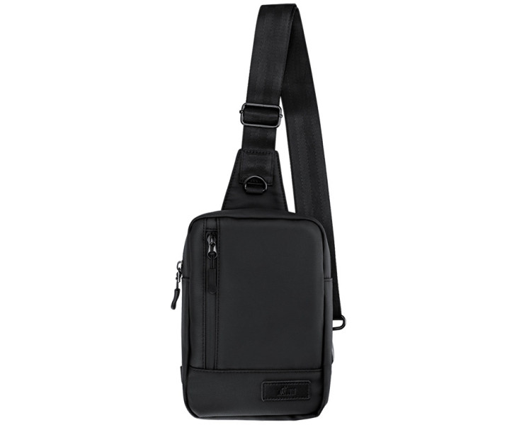 черная кроссбоди сумка для смартфона и документов