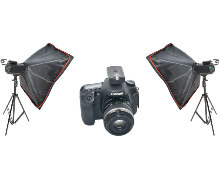 два радиосинхронизатора для студийного света