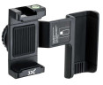 JJC HG-OP1 Держатель для DJI OSMO Pocket и смартфона для съемки в руке и на штативе. Пузырьковый уровень и холодный башмак для LED света, вспышек и микрофонов
