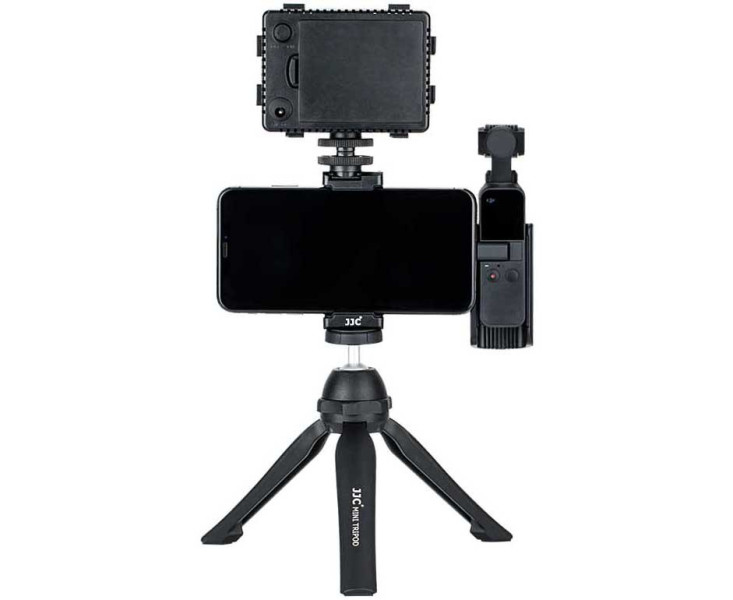 закрепить dji osmo в штатив со смартфоном
