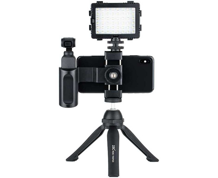 крепление dji osmo и смартфона в штатив