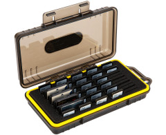 Защитный бокс на 15 шт CF / XQD и 30 шт SD / NS / PSV / CFexpress Type A карт памяти