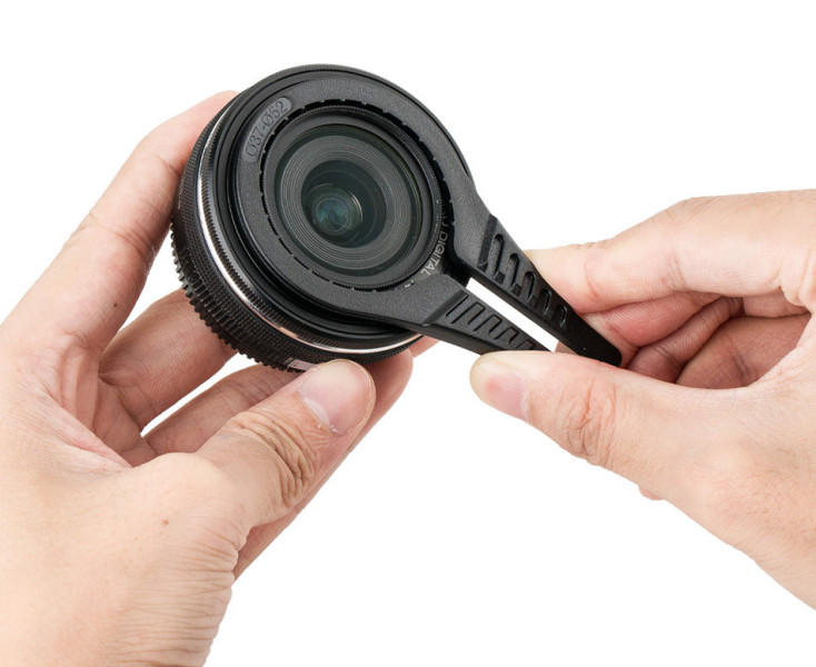 как удалить светофильтр из объектива от 37 до 95 мм