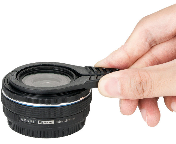 если застрял фильтр в объективе от 37 до 95 мм