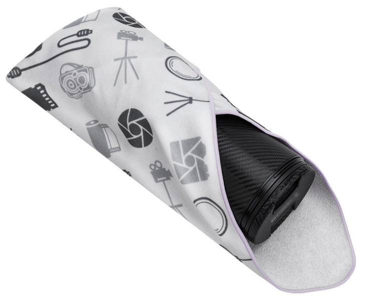 защитная обёртка из рипстоп для объектива узор фотооборудование