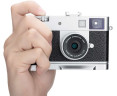 серебристая рукоятка для Fujifilm X Half улучшает ухват