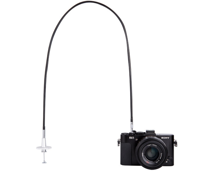 серебристый спусковой тросик механический 70 см