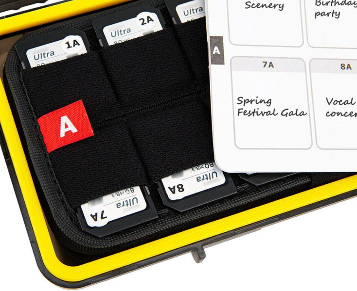 в чем хранить много карт памяти