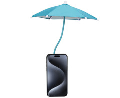 MagSafe зонтик для смартфона (диаметр 25 см), синий цвет
