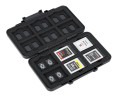 защитный футляр на 24 microSD, защитный бокс на 12 XQD карт