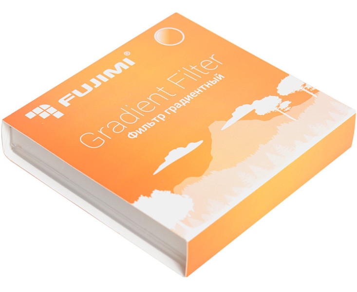 Оранжевый градиентный фильтр 72 мм