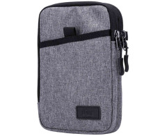 Сумка-чехол для смартфона и пауэрбанка (серый цвет)