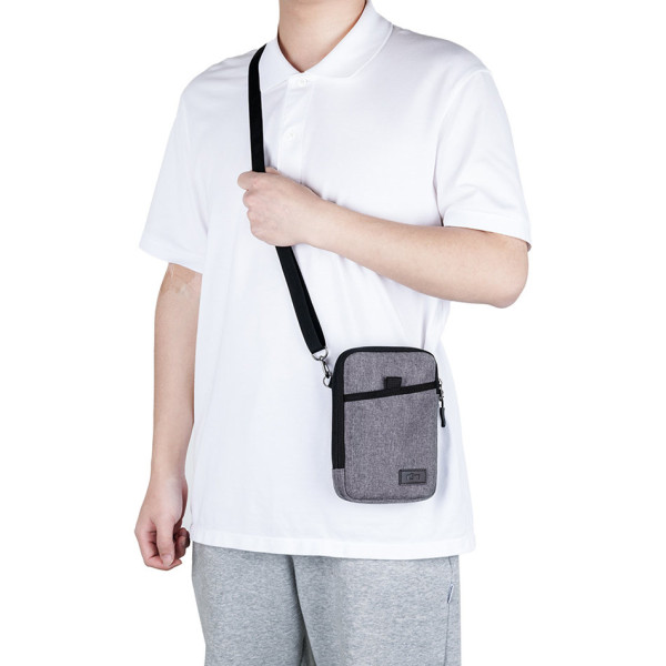 удобный чехол для пауэрбанка и смартфона серый