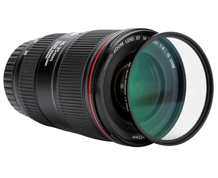 тонкий диффузионный Black Diffusion 1/2 фильтр 77 мм