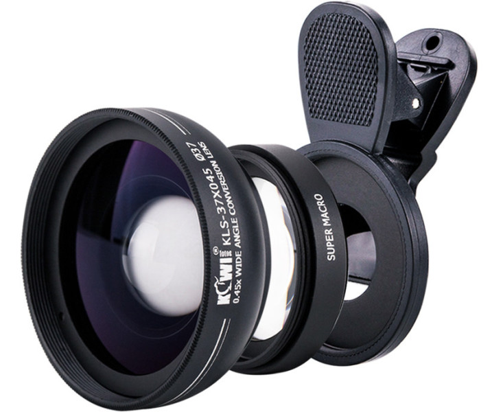 купить широкоугольный конвертер 37 мм для камеры и смартфона
