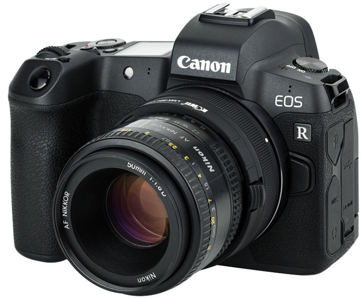 Nikon F на Canon RF