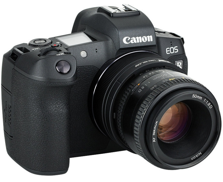 адаптер переходник Nikon F на RF Canon