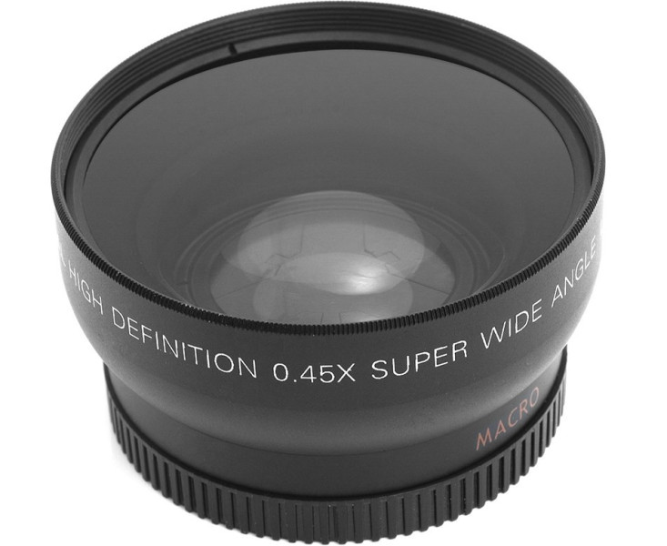 широкоугольный конвертер 72 мм с макронасадкой