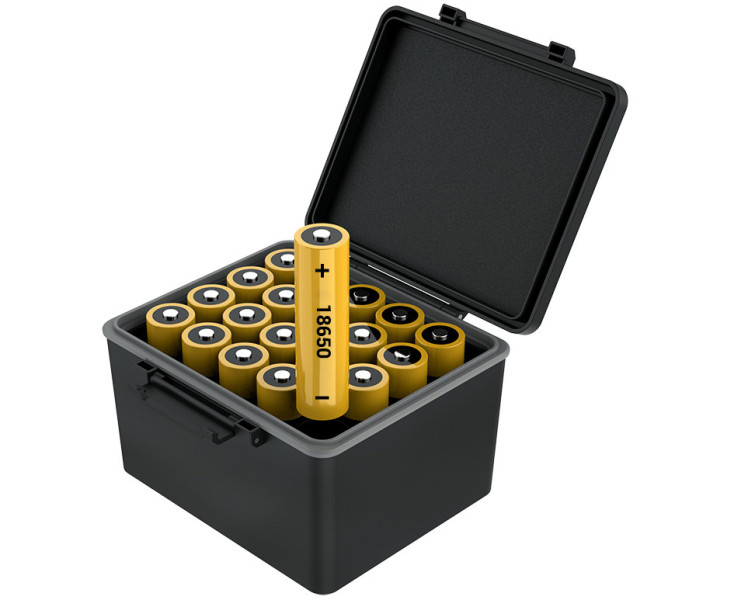 JJC JBC-20X18650 Защитный бокс на двадцать 18650 аккумуляторов