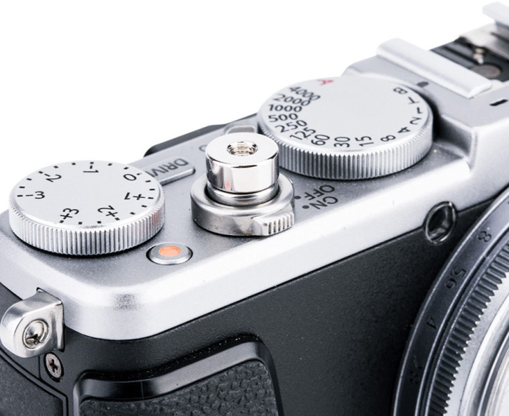 адаптер резьбы на спусковую кнопку серебристый