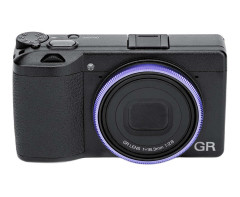 Декоративное кольцо для объектива Ricoh GR IIIx (фиолетовое)
