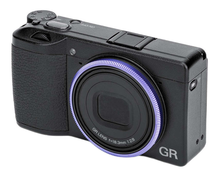 JJC RN-GR3X PURPLE Декоративное кольцо для объектива Ricoh GR IIIx фиолетовое