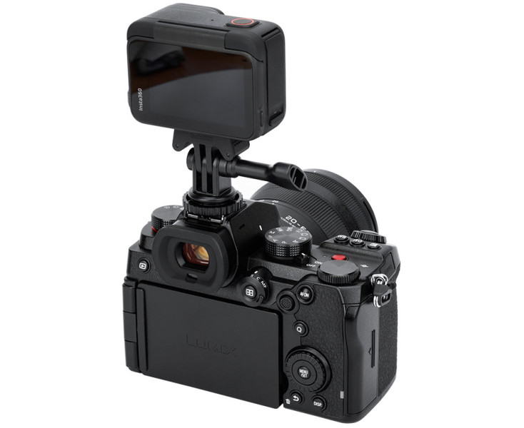 закрепить экшн камеру на кардане