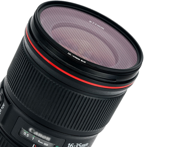49мм Blue Streak полосовой тонкий светофильтр