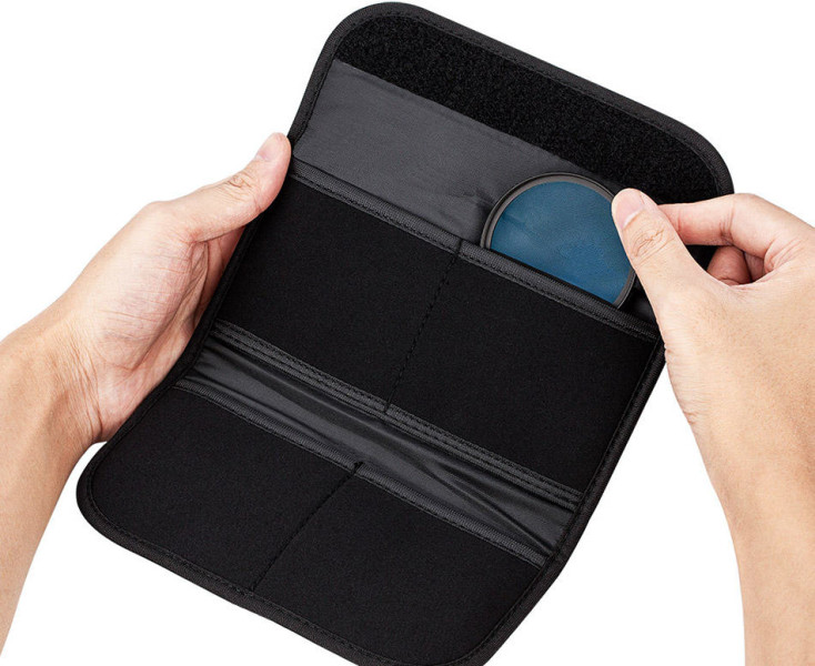 мягкий чехол на четыре светофильтра 58 мм