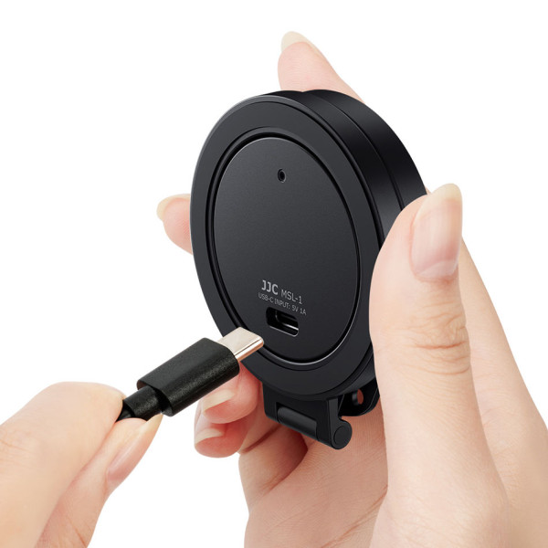 magsafe селфи кольцо осветитель черный