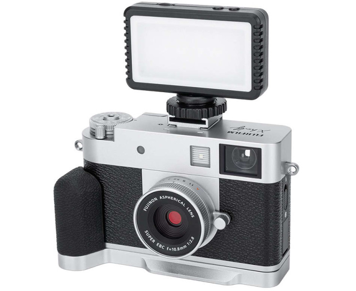 Fujifilm X Half хват в горячий башмак серебристый