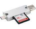 USB 3.0 картридер серебристый