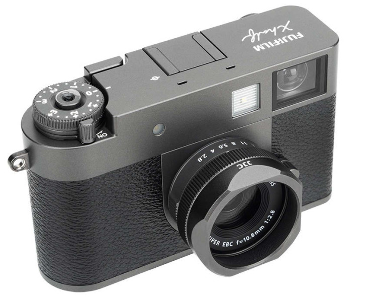 тёмно-серая квадратная бленда для Fujifilm X Half