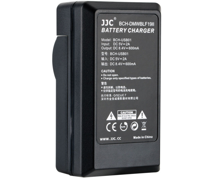 JJC BCH-DMWBLF19II зарядное устройство для аккумулятора Panasonic DMW-BLF19